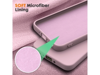 Samsung Galaxy A35 5G Liquid Silikon Case Hülle rosa