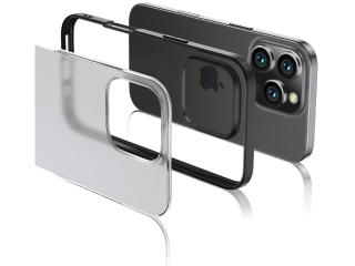 Apple iPhone 16 Pro Anti-Impact Hülle 2m Fallschutz schwarz