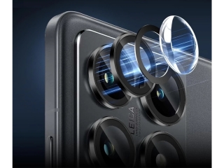 Xiaomi 14T Kameraschutz Glas mit Aluminiumrahmen