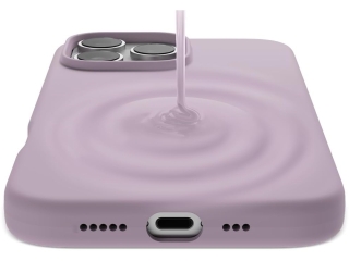 Apple iPhone 16 Pro Liquid Silikon Case Hülle orchid purple