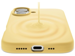Apple iPhone 16 Plus Liquid Silikon Case Hülle limoncello