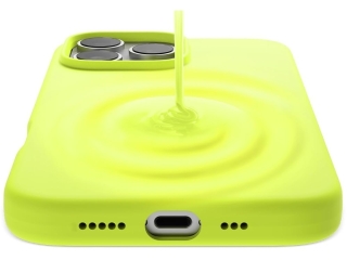 Apple iPhone 16 Pro Max Liquid Silikon Case Hülle tennis ball