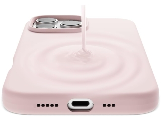 Apple iPhone 16 Pro Max Liquid Silikon Case Hülle ballerina pink