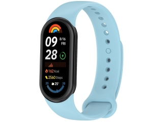 Xiaomi Smart Band 9 Ersatz Armband Silikon hellblau