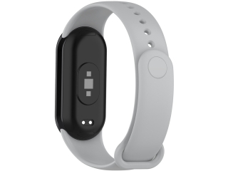 Xiaomi Smart Band 9 Ersatz Armband Silikon hellgrau