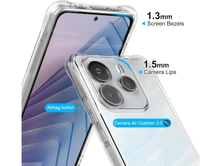 Xiaomi Redmi Note 14 5G Hülle Crystal Clear Case Bumper transparent