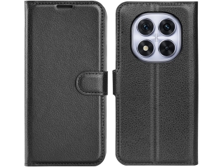 Xiaomi Redmi Note 14 Pro 5G Lederhülle Portemonnaie Etui schwarz