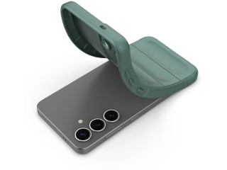Samsung Galaxy S25 CloudCase TPU Hülle nachtgrün