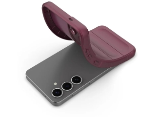 Samsung Galaxy S25 CloudCase TPU Hülle bordeaux