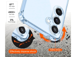 Samsung Galaxy S25+ Hülle Crystal Clear Case Bumper transparent