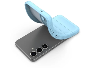 Samsung Galaxy S25+ CloudCase TPU Hülle hellblau