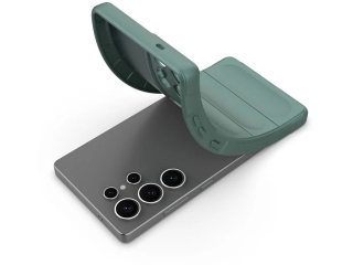 Samsung Galaxy S25 Ultra CloudCase TPU Hülle nachtgrün