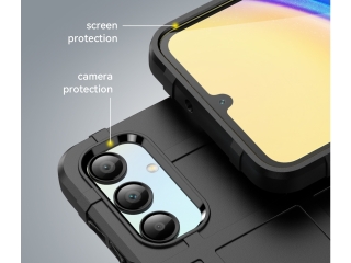 Samsung Galaxy A26 Rugged Shield Anti-Shock Case schwarz
