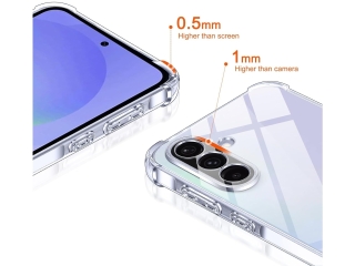 Samsung Galaxy A36 Hülle Crystal Clear Case Bumper transparent