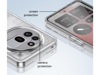 Nothing Phone (3a) Pro SuperClear Case Hybrid Hülle