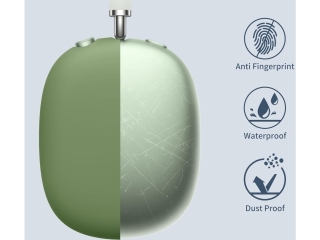 Apple AirPods Max Liquid Silikon Kopfhörer Schutzhülle hellgrün