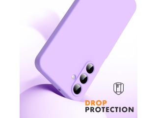Samsung Galaxy A16 5G Liquid Silikon Case Hülle purple