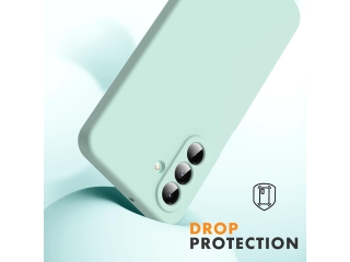 Samsung Galaxy A26 Liquid Silikon Case Hülle mint green