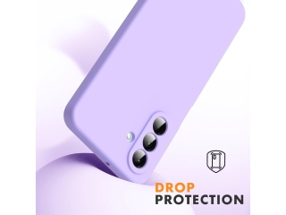 Samsung Galaxy A26 Liquid Silikon Case Hülle purple