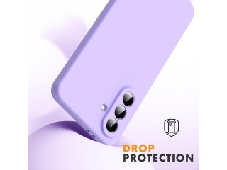 Samsung Galaxy A56 Liquid Silikon Case Hülle purple