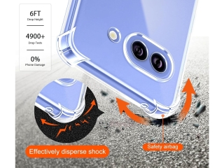 Google Pixel 9a Hülle Crystal Clear Case Bumper transparent