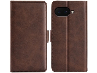 Google Pixel 9a Leder Hülle Karten Ledertasche mokka