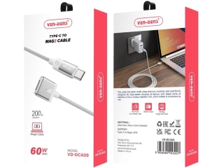 Ven-Dens Flexible USB-C auf MagSafe 2 Ladekabel für MacBook Air, Pro