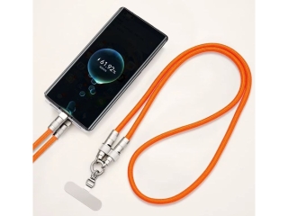 USB-C Handykette Necklace mit integriertem Smartphone Ladekabel 0.3m