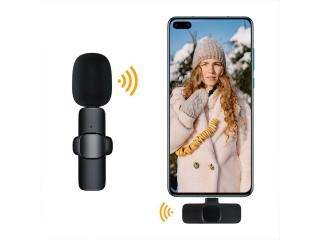 Wireless Mini Lightning Lavalier iPhone Microphone