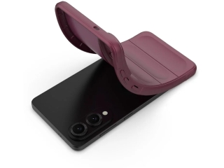 Samsung Galaxy S25 Edge CloudCase TPU Hülle bordeaux