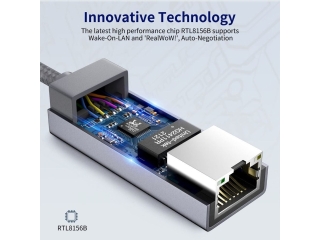USB-C auf 2.5G Ethernet Adapter