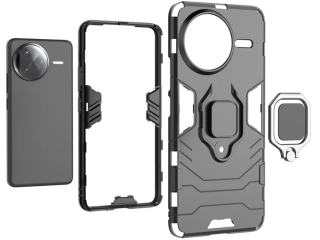 Xiaomi Poco F7 Pro RingCase Anti-Shock Hülle blau