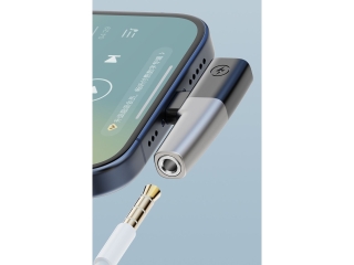 2-in-1 USB-C 3.5mm Audio- und Ladeadapter Splitter mit DAC