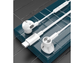 USB-C Ergonomic In-Ear Headset mit Mikrofon für Telefonate & Meetings