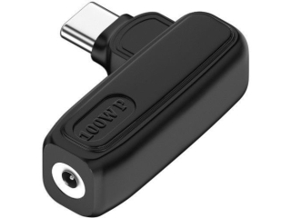 DC 3.0 x 1.1 mm auf USB-C Ladeadapter L-Form PD 100W