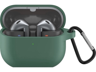 Samsung Galaxy Buds3 Liquid Silikon Case Hülle nachtgrün