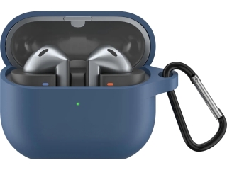 Samsung Galaxy Buds3 Liquid Silikon Case Hülle navyblau