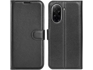 Xiaomi Redmi A5 Lederhülle Portemonnaie Karten Etui schwarz