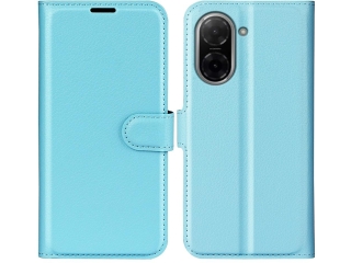 Xiaomi Redmi A5 Lederhülle Portemonnaie Karten Etui hellblau