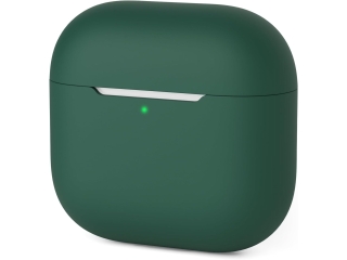 Apple AirPods 4 (2024) Liquid Silikon Case Hülle nachtgrün