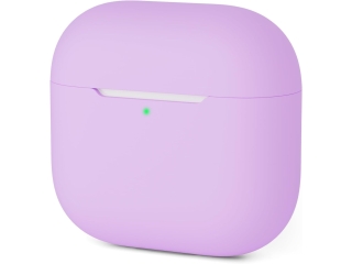 Apple AirPods 4 (2024) Liquid Silikon Case Hülle purple