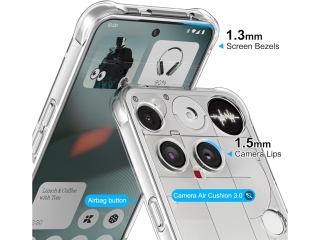 Nothing Phone (3) Hülle Crystal Clear Case Bumper transparent
