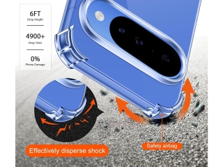 Google Pixel 10 Hülle Crystal Clear Case Bumper transparent