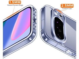 Google Pixel 10 Pro SuperClear Case Hybrid Hülle