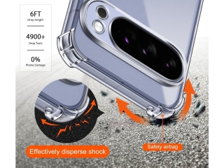 Google Pixel 10 Pro XL Hülle Crystal Clear Case Bumper transparent