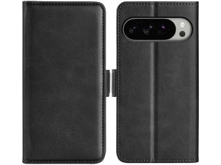 Google Pixel 10 Pro XL Leder Hülle Karten Ledertasche schwarz