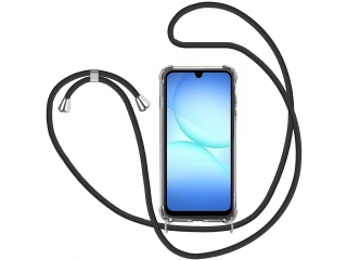 Samsung Galaxy A17 5G Handykette Necklace Hülle Gummi transparent