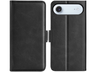 Apple iPhone Air Leder Hülle Karten Ledertasche schwarz