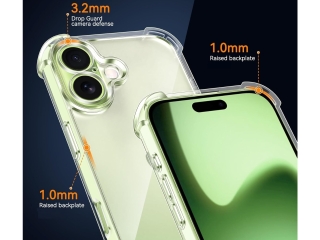 Apple iPhone 17 Hülle Crystal Clear Case Bumper transparent