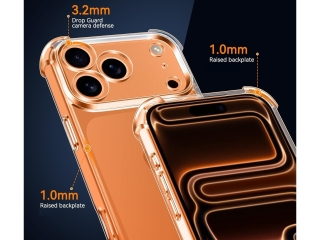 Apple iPhone 17 Pro Hülle Crystal Clear Case Bumper transparent